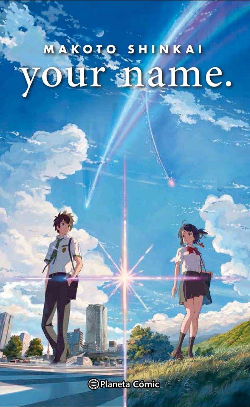 Your Name Title, aesthetic, anime, title card, HD phone wallpaper