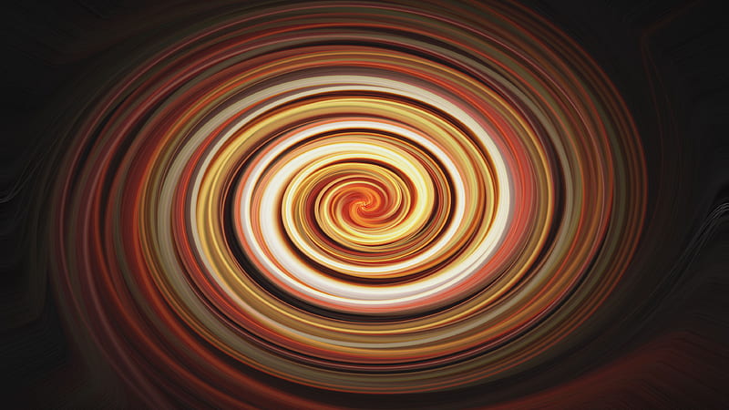 Funnel Circles Abstraction Abstract, HD wallpaper