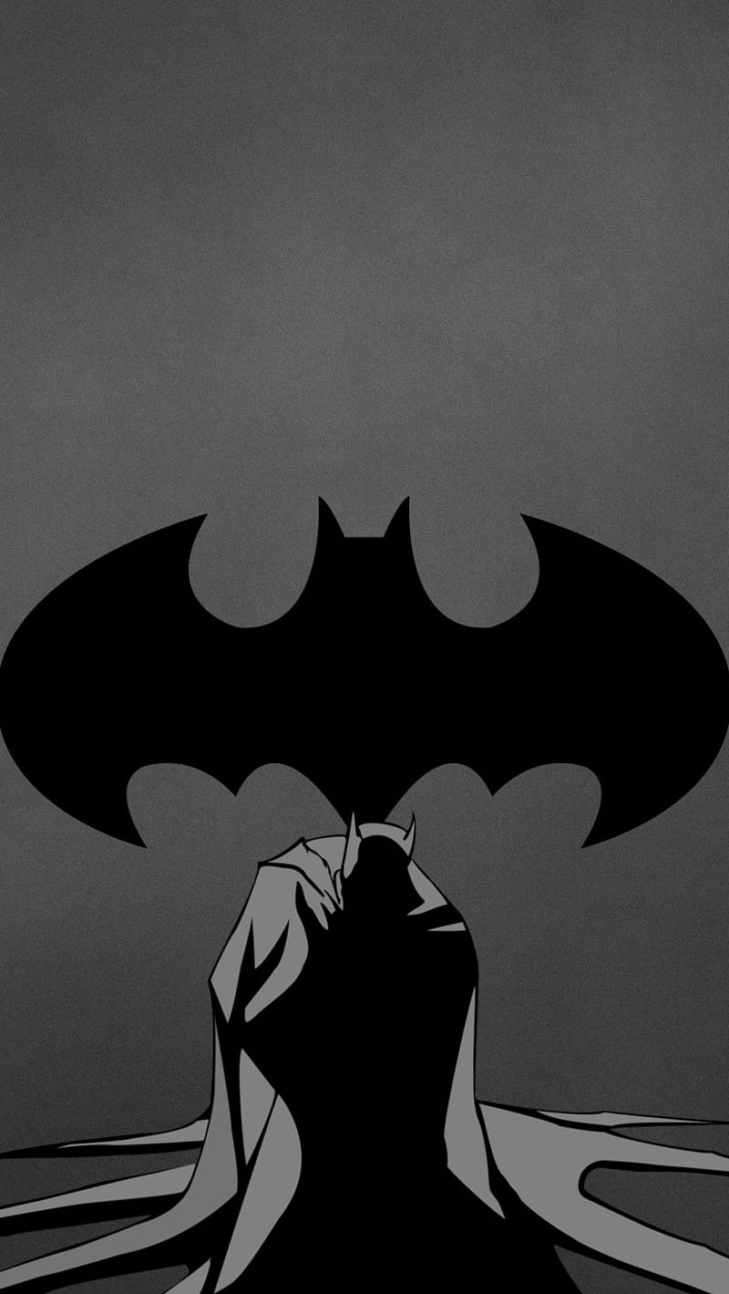 Batman, bat symbol, dark knight, HD phone wallpaper