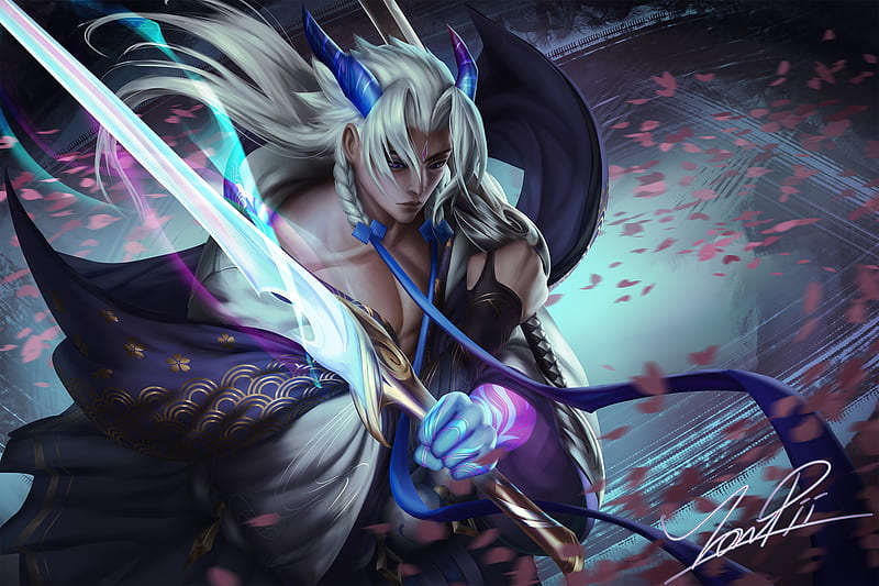 League Of Legends Yone Live Wallpaper : r/DesktopHut