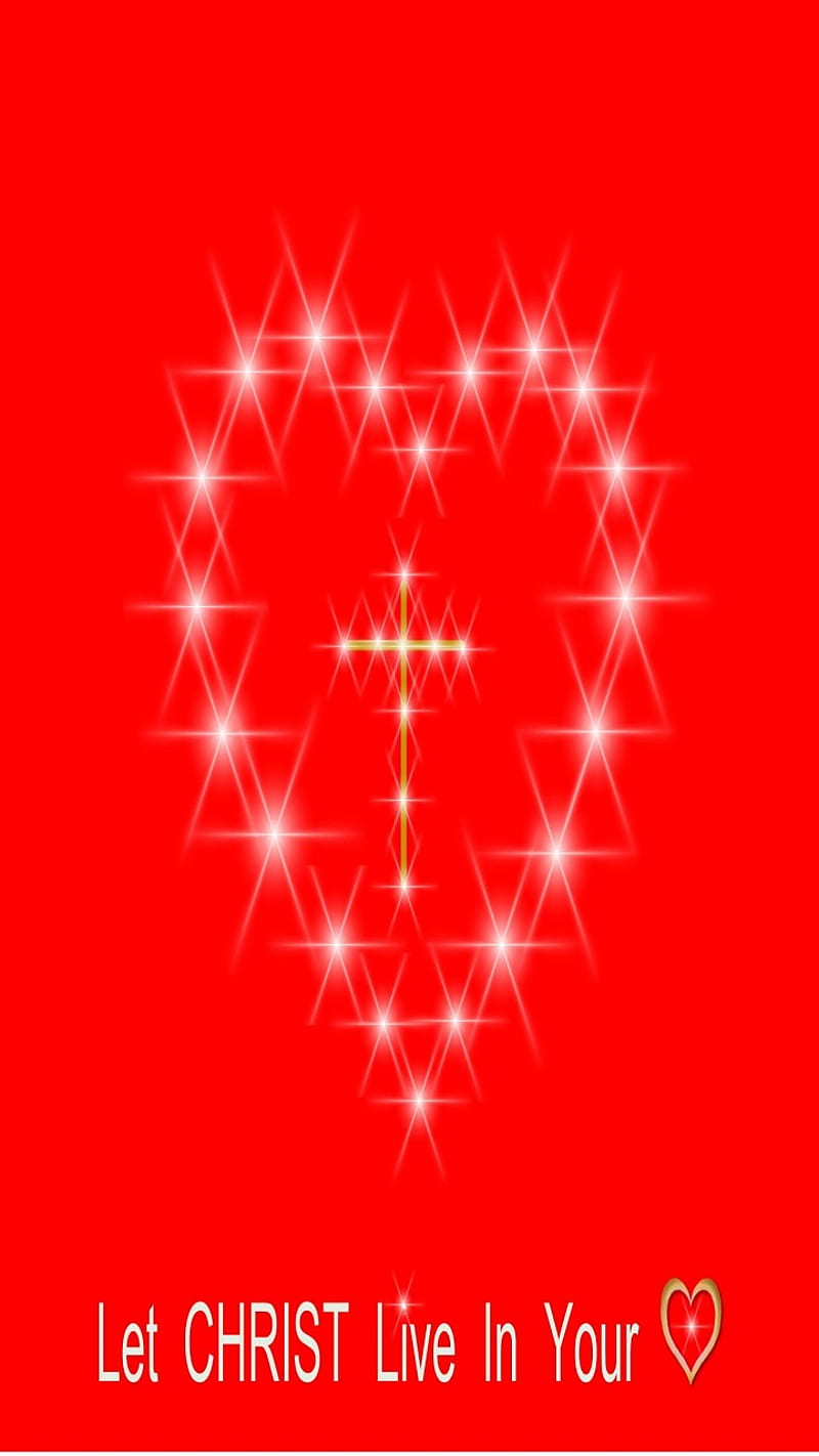 Christ Heart, angel, christian, god, holy, jesus, spiritual, HD phone wallpaper