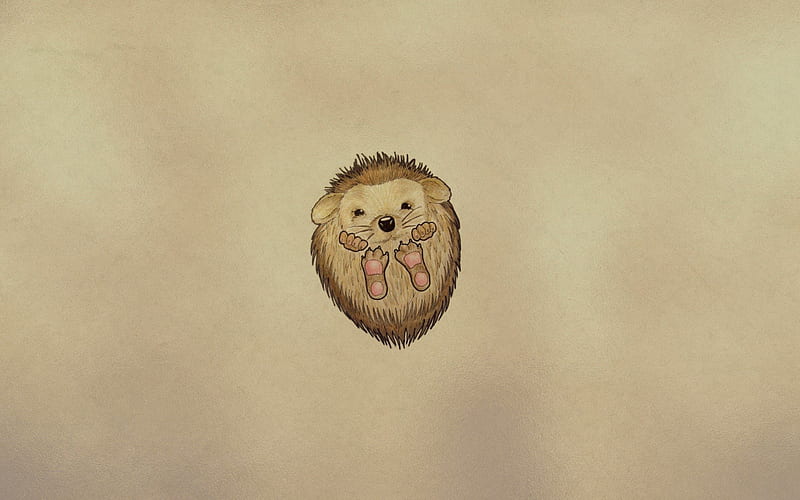 Adorable Baby HedgeHog, cute, hedgehog, brown, adorable, light brown, baby, animal, sweet, HD wallpaper