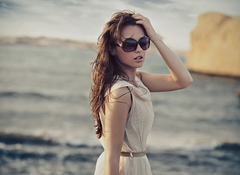 Beauty Soft Model Lady Sunglass Hd Wallpaper Peakpx