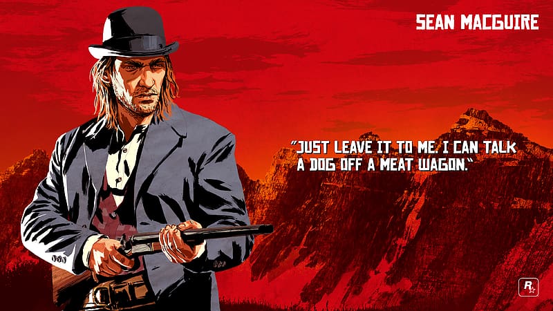 Video Game, Red Dead Redemption 2, Sean Macguire, Red Dead, HD ...