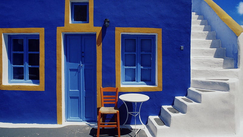 Santorini House - II, architecture, greece, houses, santorini, HD