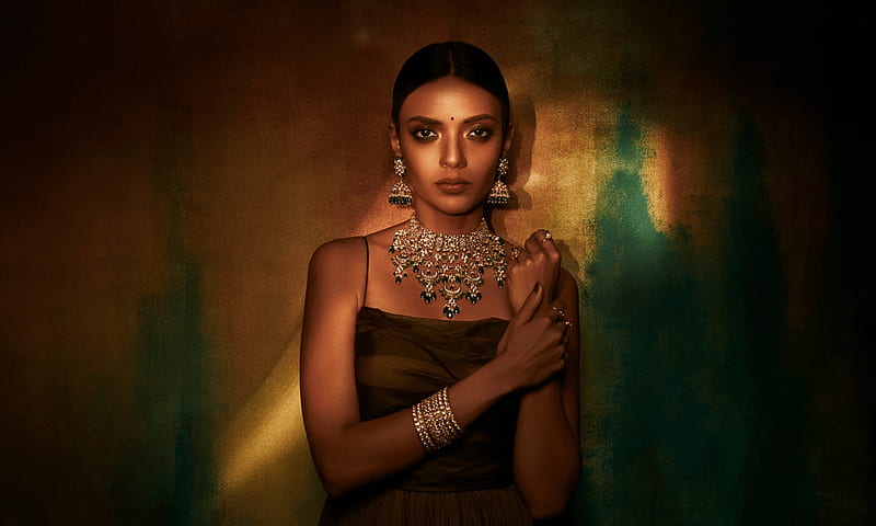 Models, Model, Earrings, Girl, Indian, Jewelry, Necklace, Woman, HD  wallpaper | Peakpx