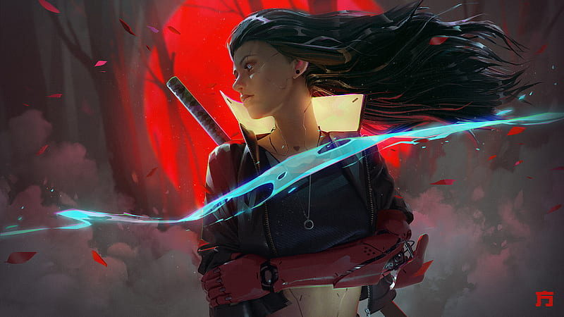 Kung Fu Girl Cyberpunk 2077 Live Wallpaper - WallpaperWaifu