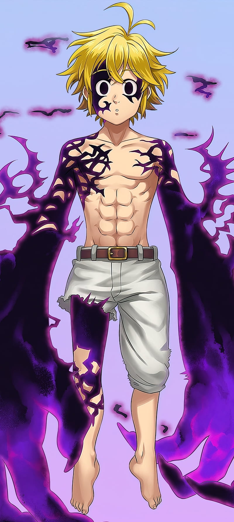 Meliodas demon - Nanatsu no Taizai Anime PURPLE?? by AoiDragneel