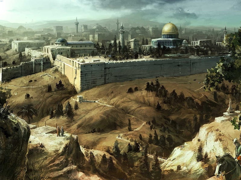 Jerusalem Mosque, israel, palestine, jerusalem, mosque, HD wallpaper