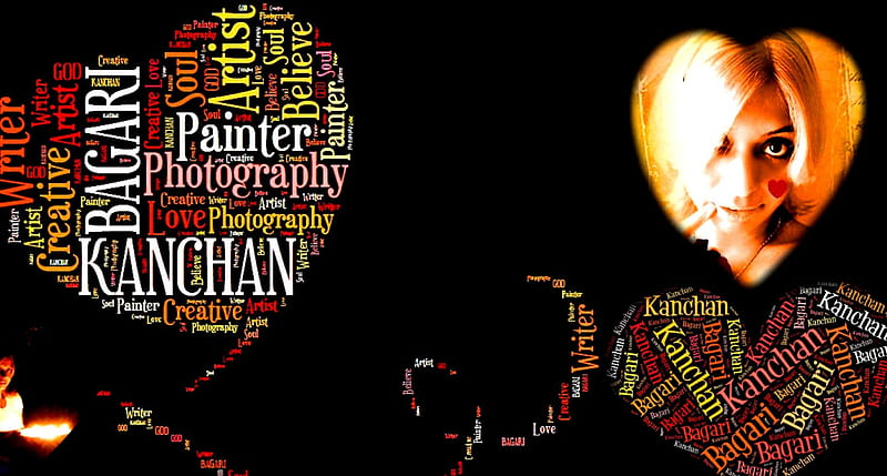 Kanchan Bagari December Cover, kanchan bagari, december, words, cover, abstract, HD wallpaper