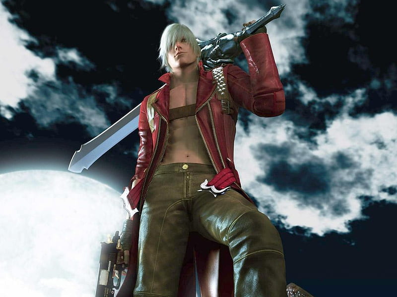 Devil May Cry 3, ps2, dante, action, game, dmc, HD wallpaper