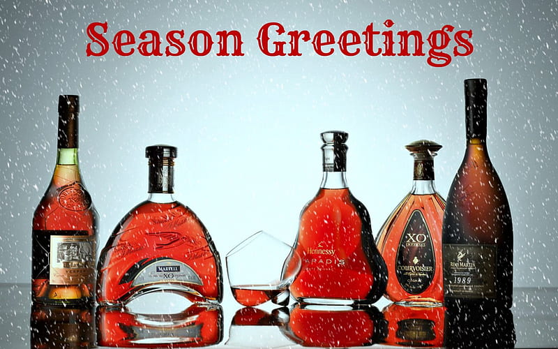 Season Greetings, Booze, graph, Abstract, Snow, Greeting, HD wallpaper