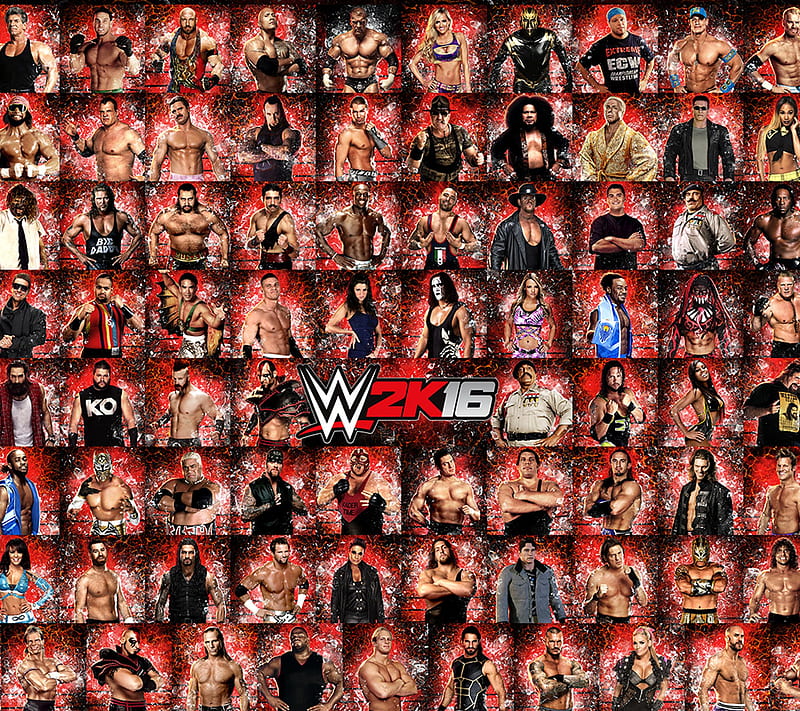 Wwe 16 Superstars, entertainment, hollywood, raw, smackdown, superstars, wwe, HD wallpaper