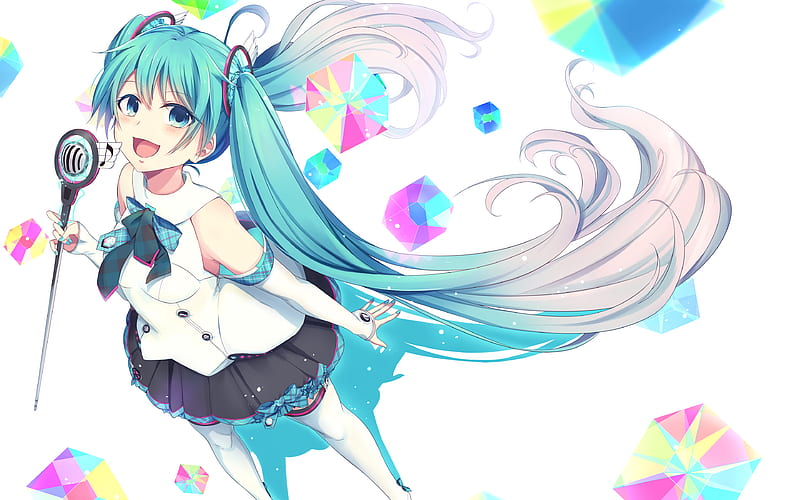 Vocaloid manga, concert, Hatsune Miku, HD wallpaper