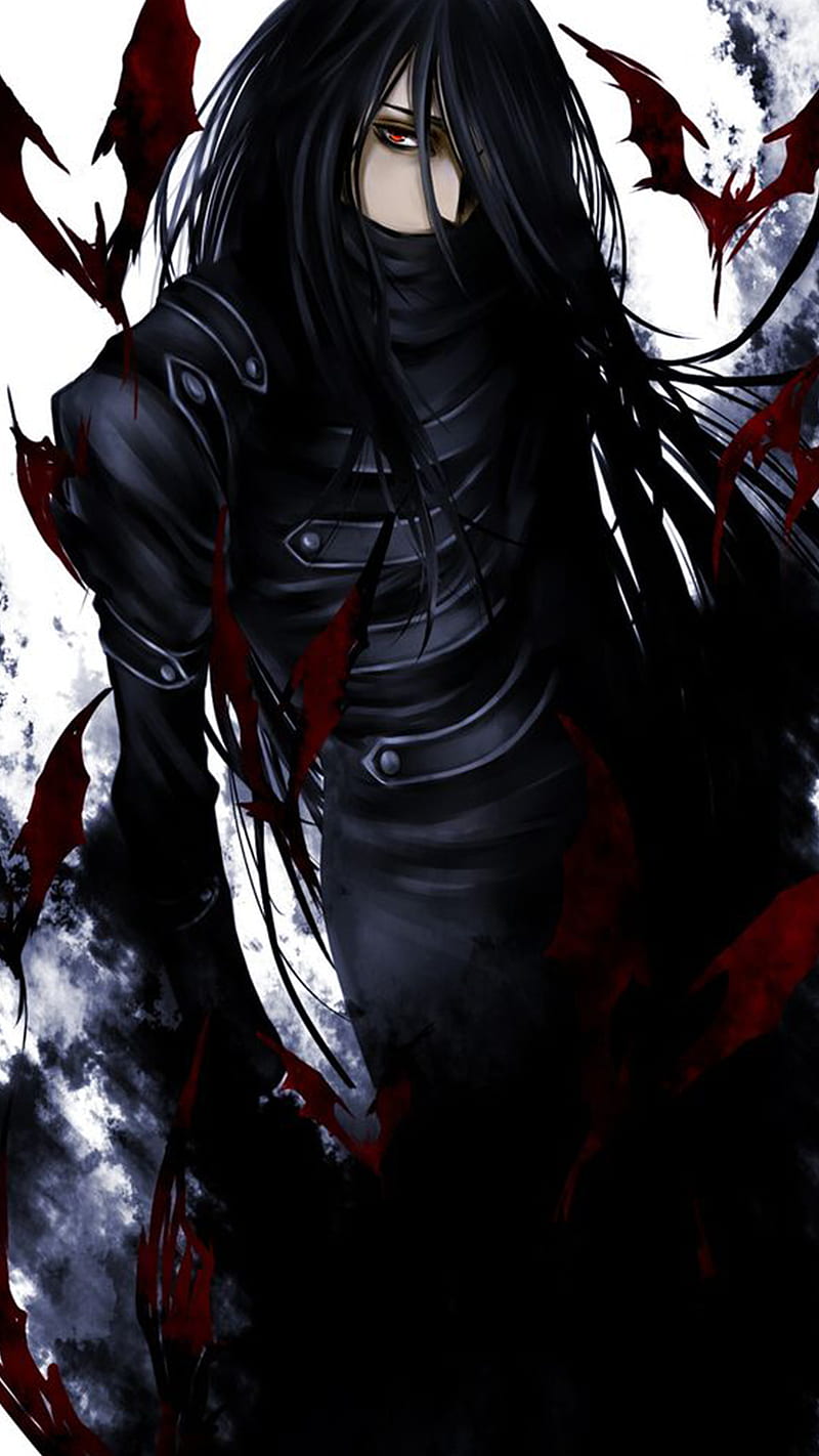 alucard, anime, hellsing, HD phone wallpaper