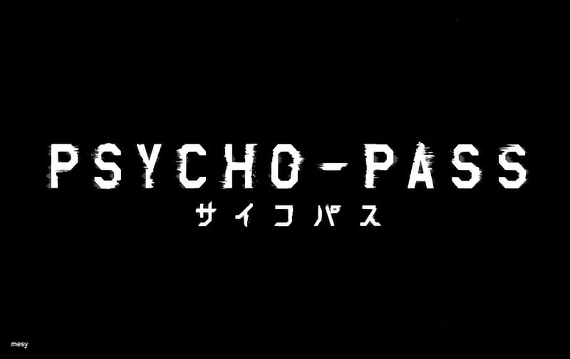 Psycho-Pass, mesy, pass, psycho, sci-fi, kougami, anime, akane, ginoza, HD wallpaper