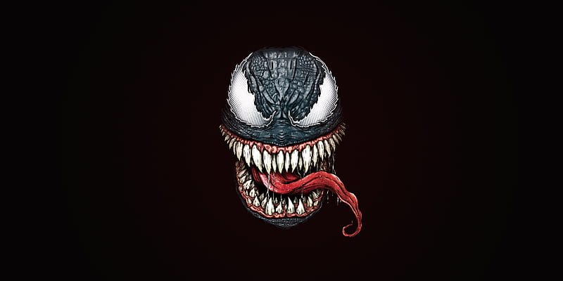 Marvel Venom Minimal, HD wallpaper
