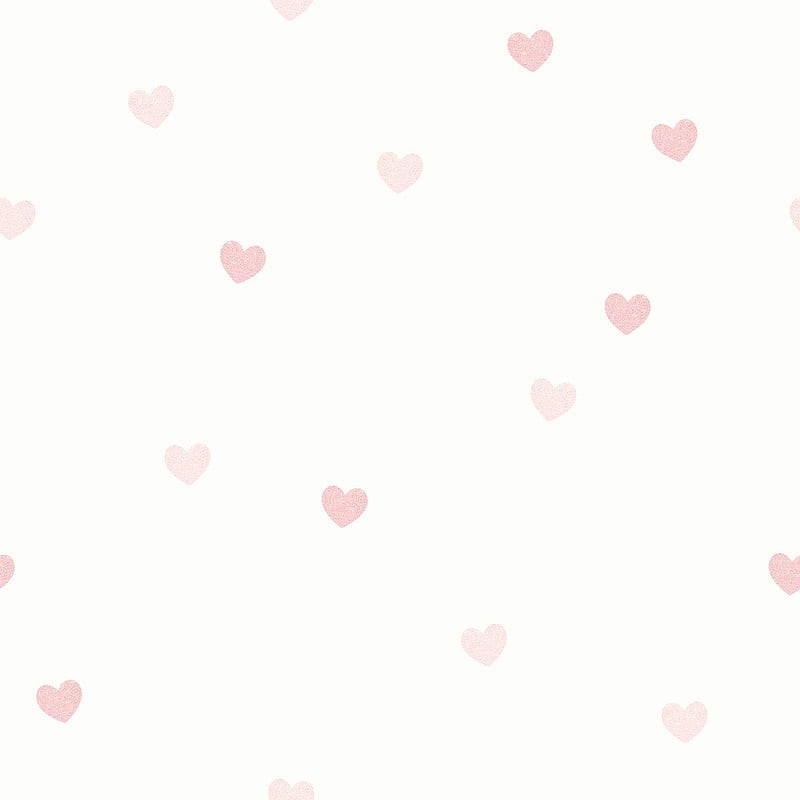 Pink heart seamless pattern on a beige background. by / NingZk V. Pink  pattern background, HD phone wallpaper | Peakpx