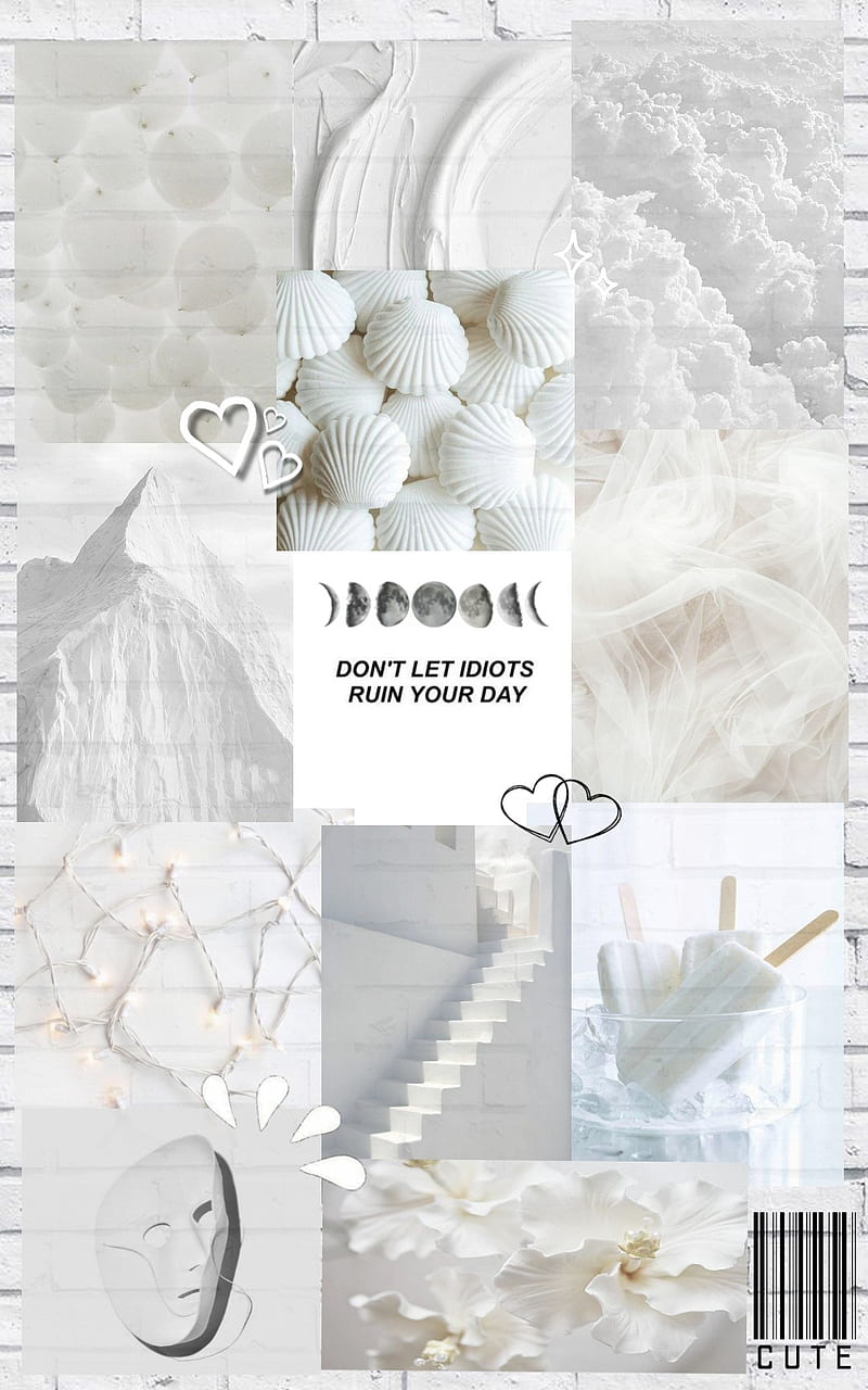 Aesthetic white, aesthetic, cool, edit, relax, soft white, HD phone wallpaper