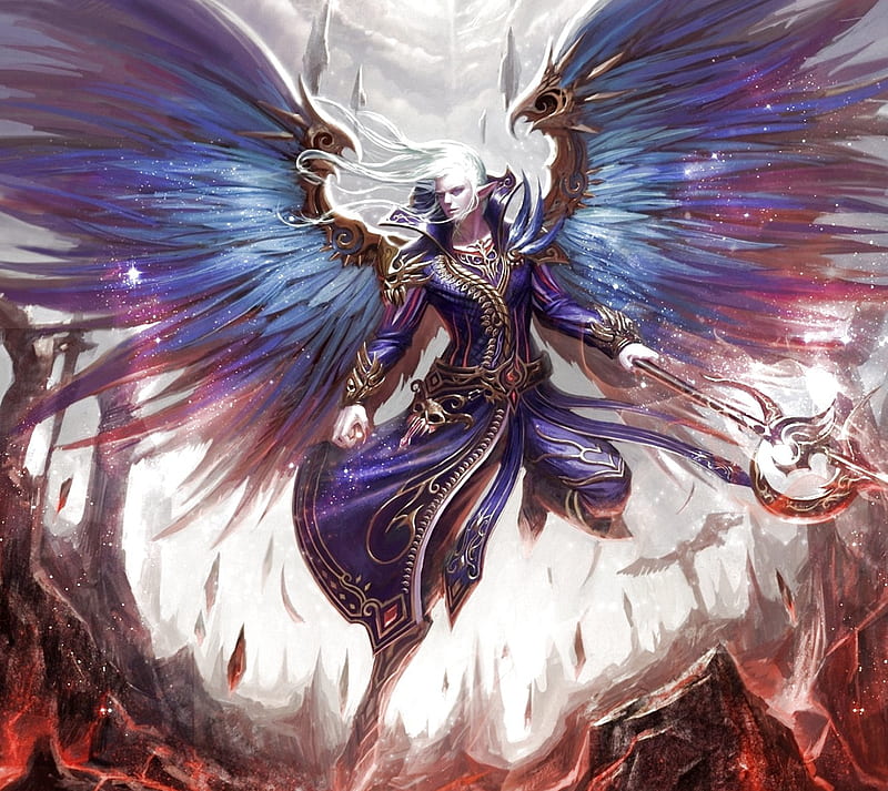 Angel Mage, angelic, fantasy, fantasy angel, HD wallpaper | Peakpx