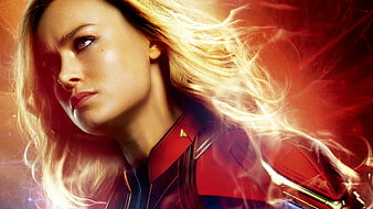 Brie Larson As Captain Marvel Movie 10k, captain-marvel-movie, captain-marvel, 2019-movies, movies, brie-larson, carol-danvers, HD wallpaper