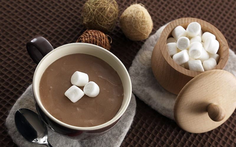 Cocoa Hot Chocolate, Cups, Cocoa, Chocolate, Hot, HD wallpaper