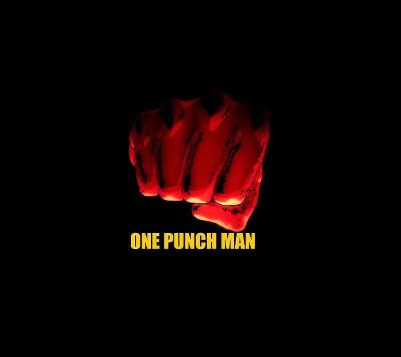 Saitama Fist, anime, man, one, punch, HD wallpaper