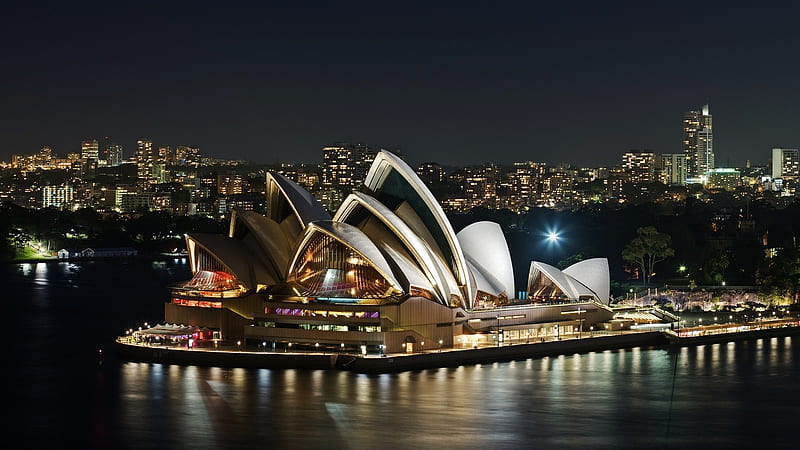 2011 Sydney Opera House- graphy selected, HD wallpaper