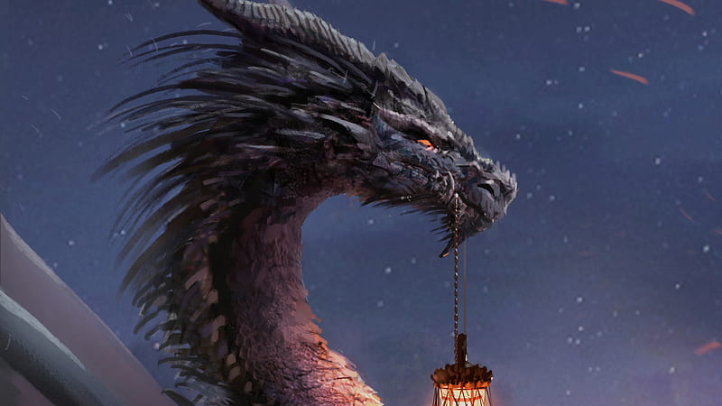 Dragons Are Not Slaves, dragon, artist, artwork, digital-art, HD wallpaper