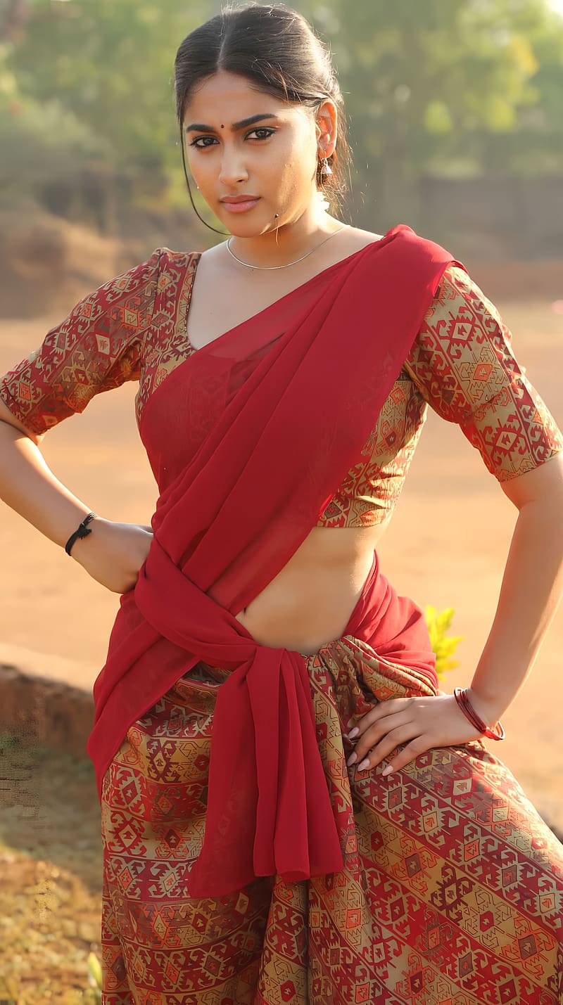 Nishvika Naidu, kannada actress, guru shishyaru, HD phone wallpaper