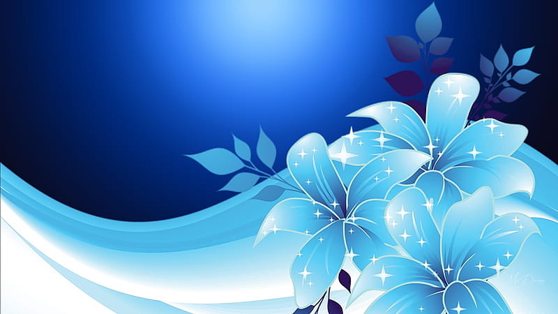 Blue floral pattern texture floral ornaments texture blue floral  background HD wallpaper  Peakpx