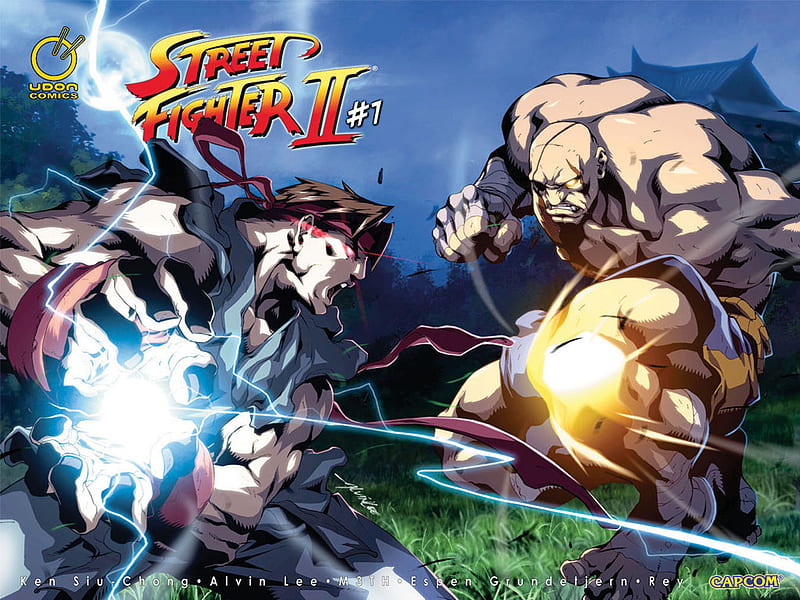 ArtStation - Street Fighter II - Fighters Remake