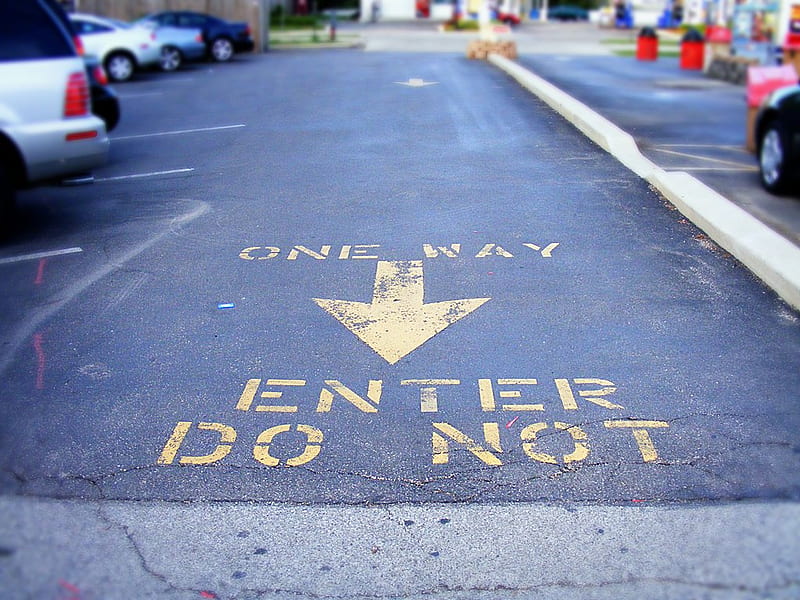 do not enter, roads, driveway, signs, car, street, HD wallpaper