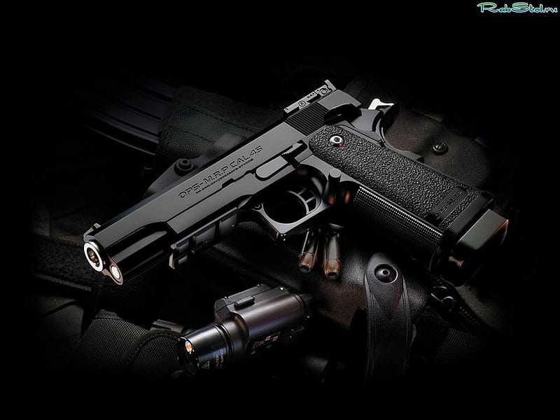 combat handgun, 45acp, handgun, gun, combat, 2011, HD wallpaper