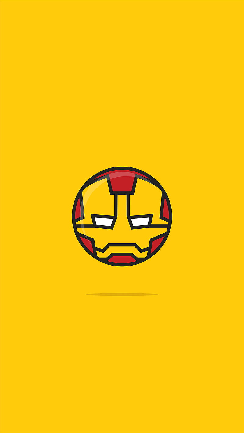 Iron-Man Head, hero, lazy, logos, piece, super, HD phone wallpaper