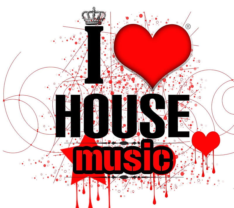 I LOVE HOUSE MUSIC, gsd, HD wallpaper