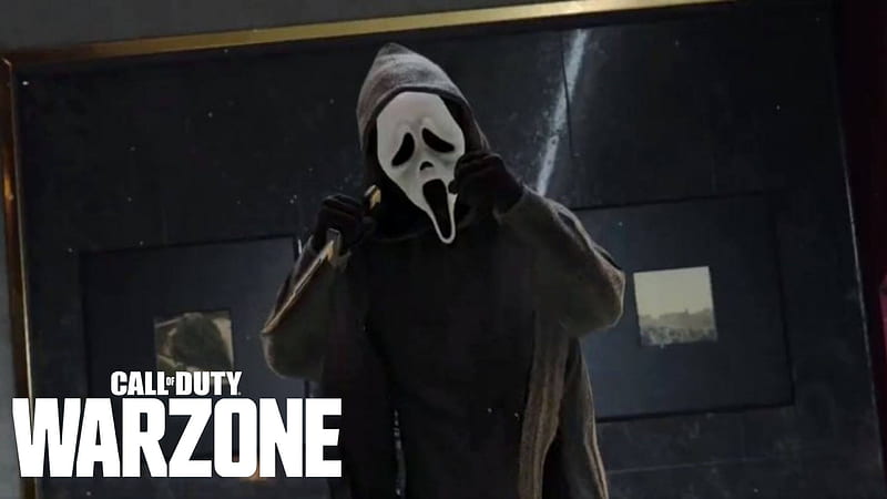 Warzone Hackers spotted using Ghost Face skin ahead of The Haunting event - Charlie INTEL, HD wallpaper