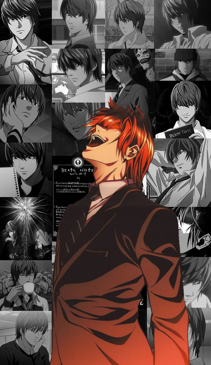 Light Yagami, death note, anime, HD phone wallpaper
