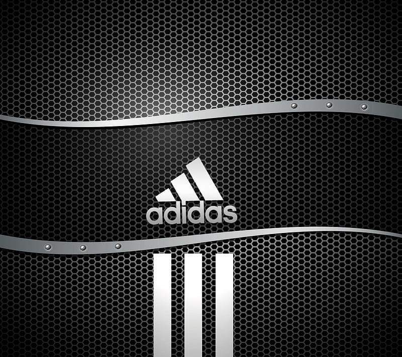 adidas, logo, net, HD wallpaper