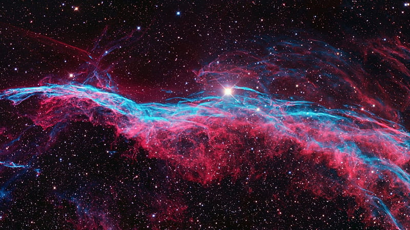 Witch's Broom Nebula, Stars, Nebula, Space, Universe, Galaxies, HD wallpaper