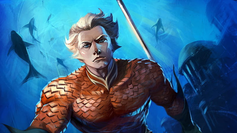 Infinite Crisis Aquaman, infinite-crisis, games, aquaman, HD wallpaper