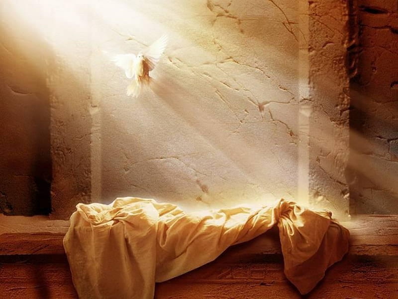 His empty tomb, risen, christ, tomb, jesus, resurrection, HD wallpaper