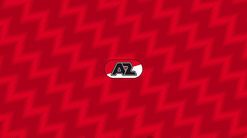 Emblem Logo Soccer AZ Alkmaar, HD wallpaper