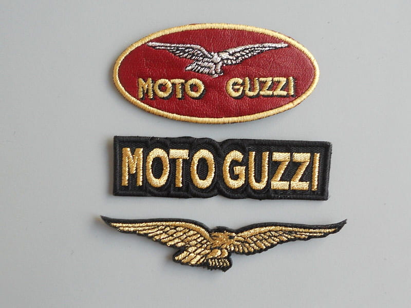 Patch Moto Guzzi PZ 3 Embroidered Adhesive Replica COD 413, Moto Guzzi Logo, HD wallpaper
