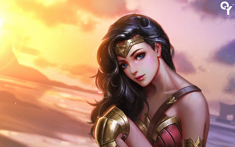 Wonder Woman Fan Art, wonder-woman, super-heroes, artist, digital-art, HD wallpaper