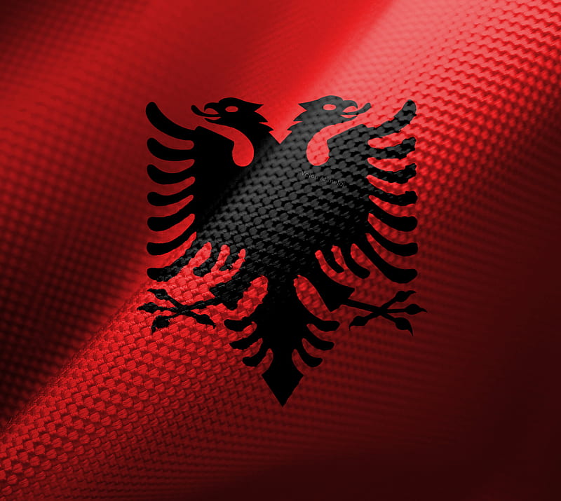Flamuri i Shqiperise, albania, flag, shqiperia, HD wallpaper
