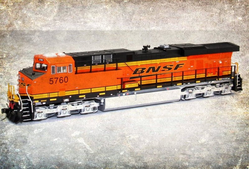 BNSF diesel locomotive engine collectible toy, engineer, railroad, train, engine, HD wallpaper