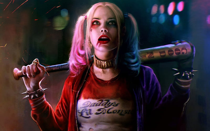 Harley Quinn, squad, 2016, Quinn, suicide, movies, Harley, HD wallpaper |  Peakpx