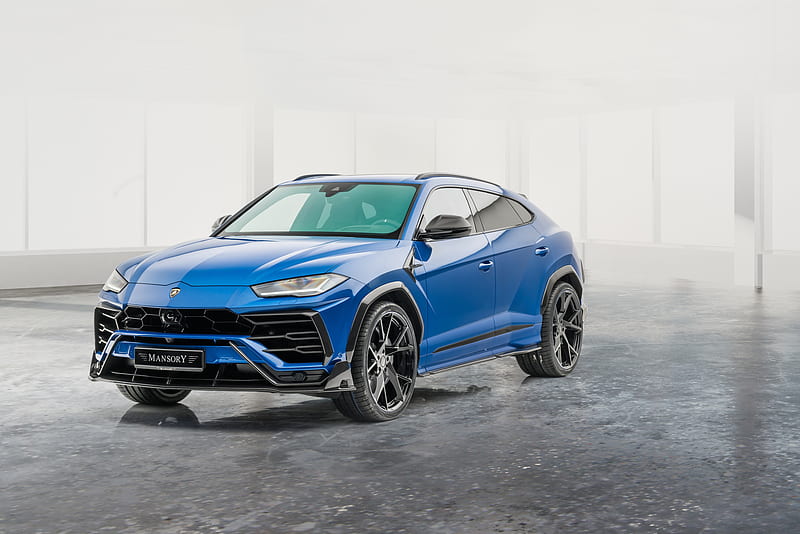 lamborghini suv blue