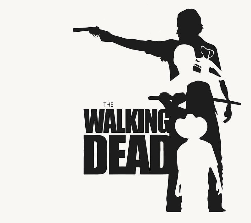 The Walking Dead, carl, daryl, michonne, rick, twd, HD wallpaper